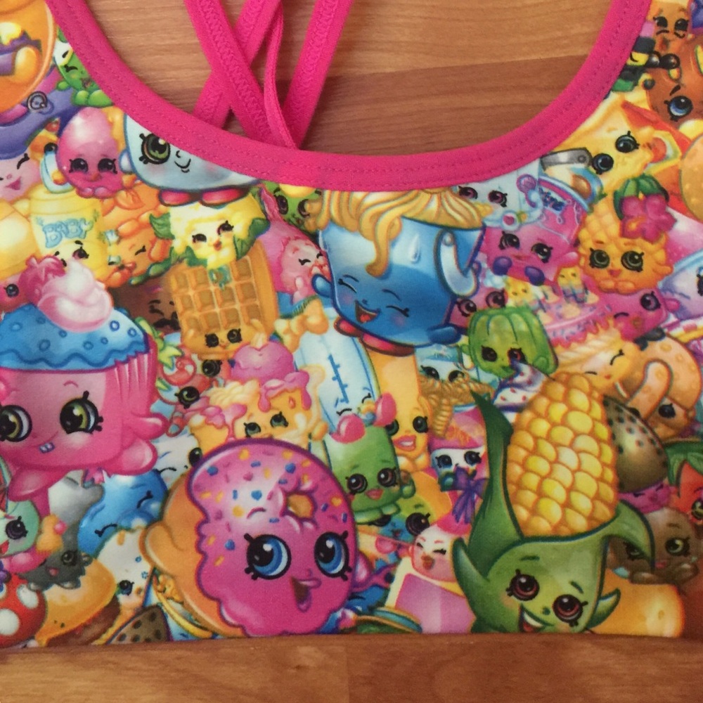 Shopkins | New Girls Seamless Sports Bra - Picture 2 of 2